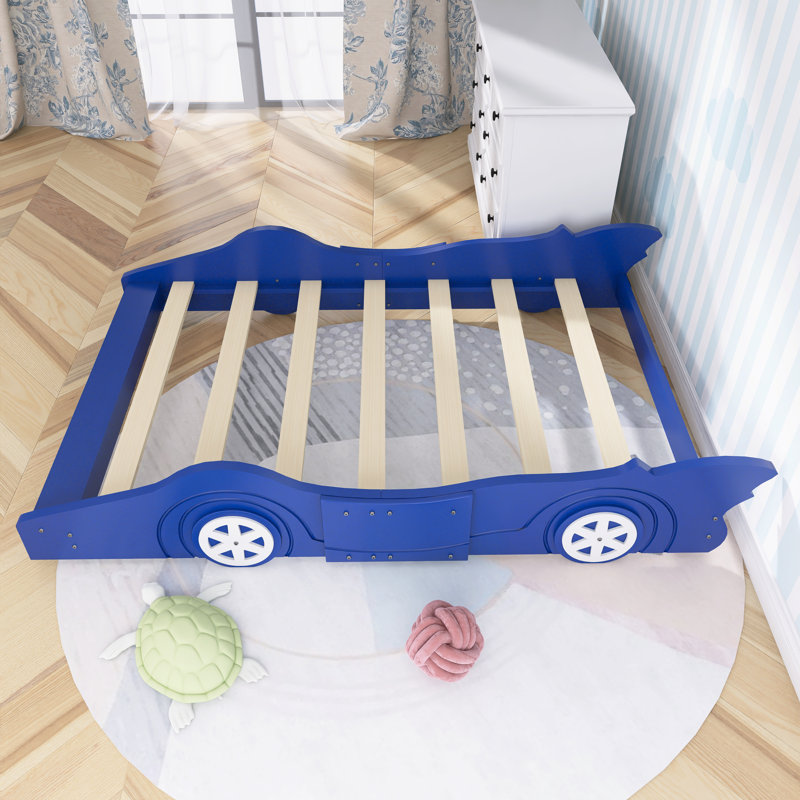 Lit de jour pour enfants Aistis, Double, Bleu