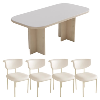 Modern Simple Practical Beautiful Dining Table Set