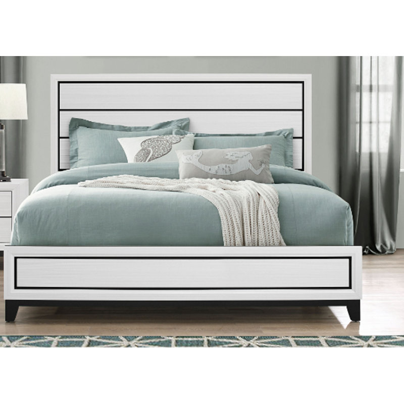 Mirage Bed, Full, White