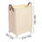 Plastic Rolling Laundry Hamper with Handles-257553610-257672981