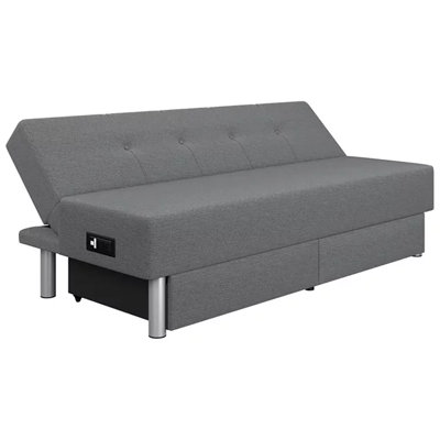 Serta Worthington 69.3" Convertible Storage Sofa, Metal Leg, Easy Assembly