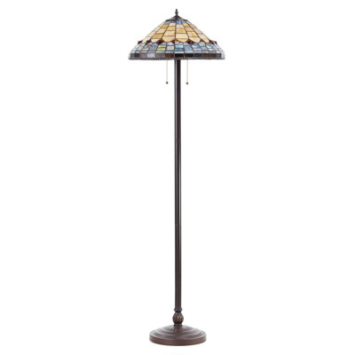 Lampe sur pied avec abat-jour 62,2 po 