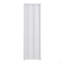 Garde-robe blanche avec serrure de contenant pleine longueur-1361020262