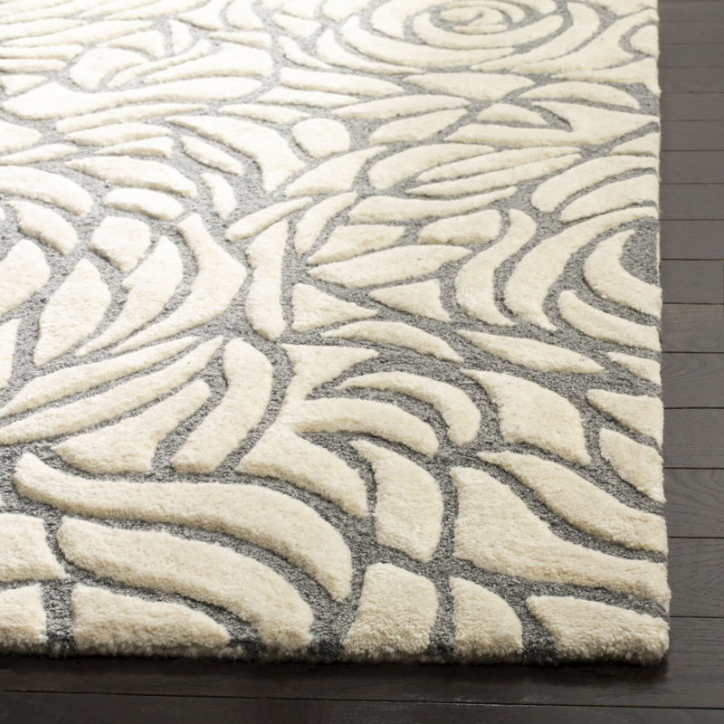 Atsushi Hand Tufted Performance Floral Rug, Rectangle 8' x 10'
