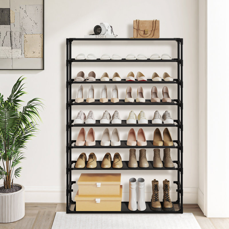 72 Pair Stackable Shoe Rack
