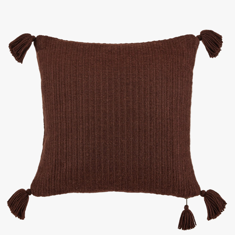 Indigo Seas Samaya Pillow Cover & Insert, Brown