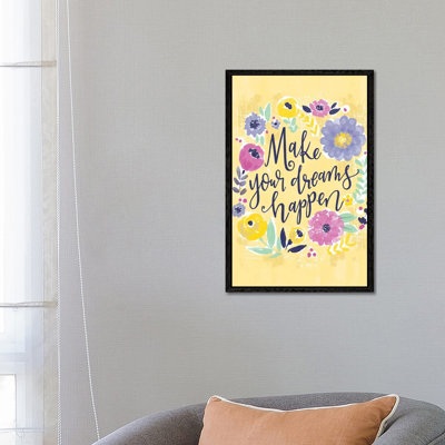 Everyday - Be Fab And Grow II by Loni Harris - Print on Canvas
