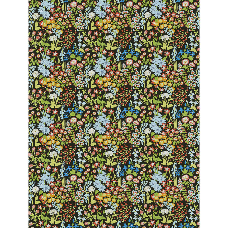 NYMPH FLORAL, Noir multi