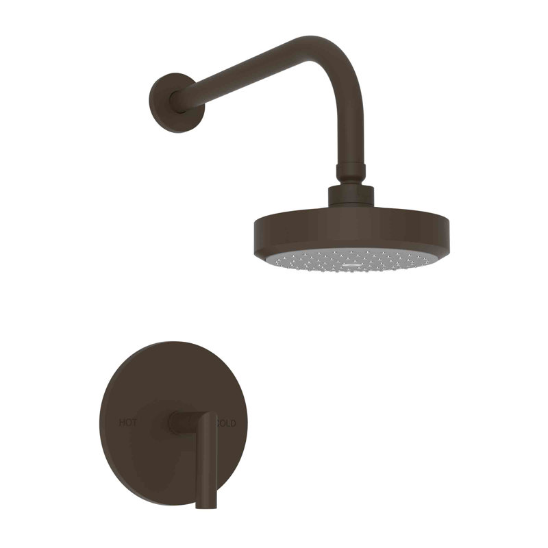 Pavani Balanced Pressure Shower Trim Set with Shower Head, Oil Rubbed Bronze