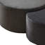 Ensemble de tables basses modernes rembourrées en mousse avec sièges polyvalents et sans assemblage requis