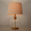 Lampe de table en verre Arnita