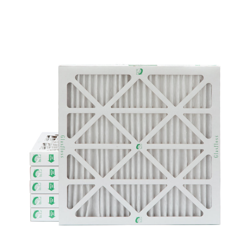 Filtres à air plissés Glassfloss ZL MERV 10, H 25 po x l 25 po x P 2 po