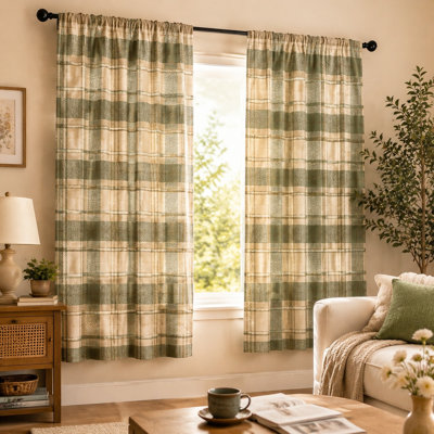 2Pcs Autumn Harvest Floral Curtains, Vintage Pumpkin Sunflower Farmhouse French Country Room Light Filtering Curtain For Living Room Bedroom Kitchen Dining Rod Pocket Window Drapes