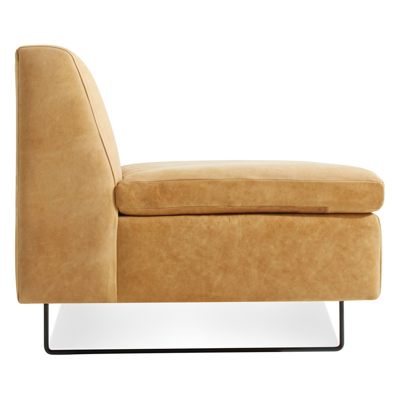 Bonnie And Clyde Sofa, Camel Genuine Leather