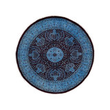Fine Vibrance One-of-a-Kind 6' 1" X 6' 1" Hand Knotted Area Rug