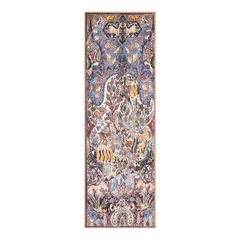 Bungalow Rose Naomi Timeless Rug, Tapis de couloir 2 pi x 6 pi 1 po