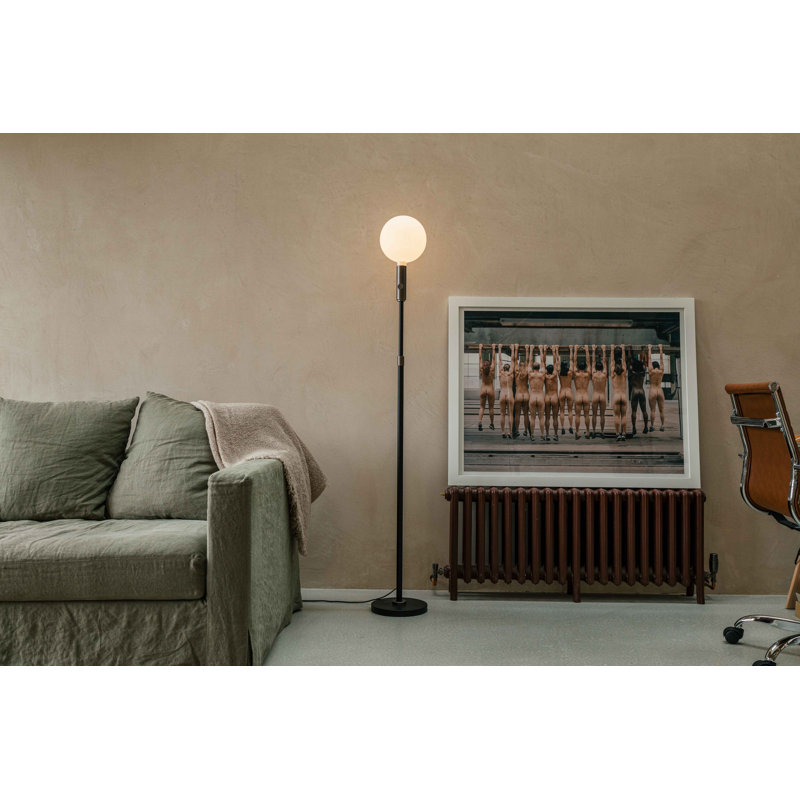 Poise Adjustable Floor Lamp In Graphite