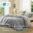 Bedsure Golden Yellow Duvet Cover Queen Size - Soft Double Brushed Bedding Set for Kids & Adults（Set of 3）-109724498-109724469