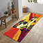 Tapis à poils longs exquis avec motif floral éclatant idéal pour ajouter une touche d'élégance à votre salon ou chambre à coucher-9364356