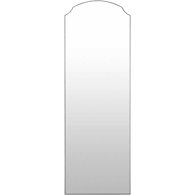 Galey Alix x Livabliss Landon Full Length Mirror, 65" x 22", Black