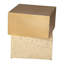 Table d'appoint Cinza or et beige