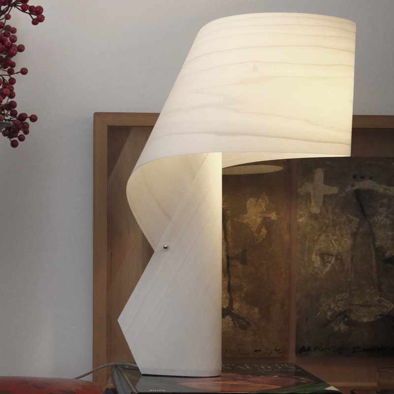 Air Table Lamp, E12 Base, Ivory White