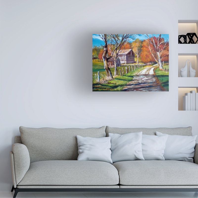 Art sur toile David Lloyd Glover, H 14 po x l 19 po