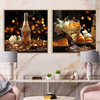 «Peach Soda Radiant Fizz» 2 pièces