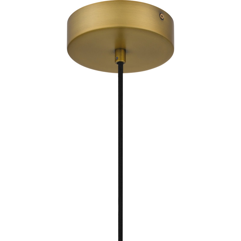 Lanisa 1 - Light Brass Bell Pendant
