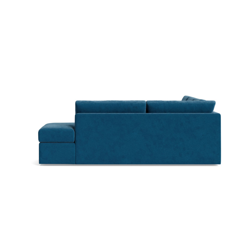The OG Corner Sectional, Performance Velvet - Denim, Right Hand Facing