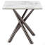 Table de bout Newport Mirage White
