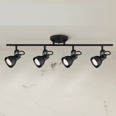 Fedler 29'' 4 -Light Rail Track Kit with Dimmable and Adjustable Head