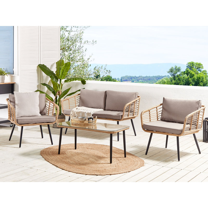 Outdoor Cushion Cover Set CORINTH Beige