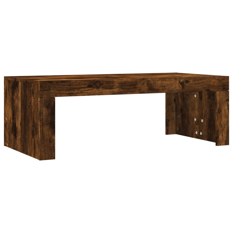Noda Enclosed Coffee Table, Smoked Oak