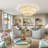 Heera 5 - Light Dimmable LED Tiered Chandelier-1635696850