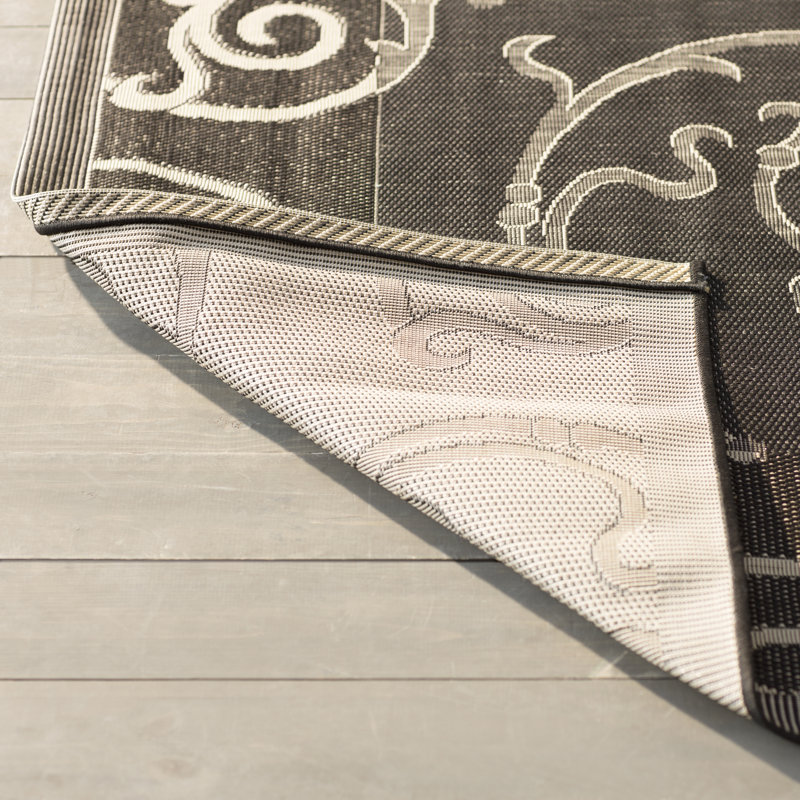 Darryl-James Performance Floral Indoor/Outdoor Area Rug, Rectangle 8' x 11'