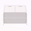 Armoire d'appoint 32 "en métal blanc