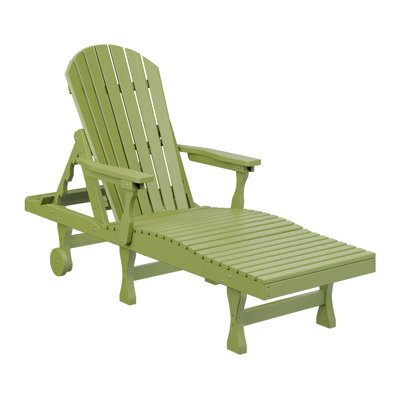 Comfo Back Outdoor Chaise Lounge