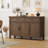Buffet Cabinet Sideboard With Drawers, Shelves And Doors-1290222728-1278517092