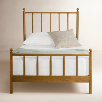 Edward Solid Wood Slat Bed