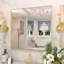Miroir de salle de bain rectangulaire encadré en or l 24 po x H 30 po Lyra-134458425-133686886