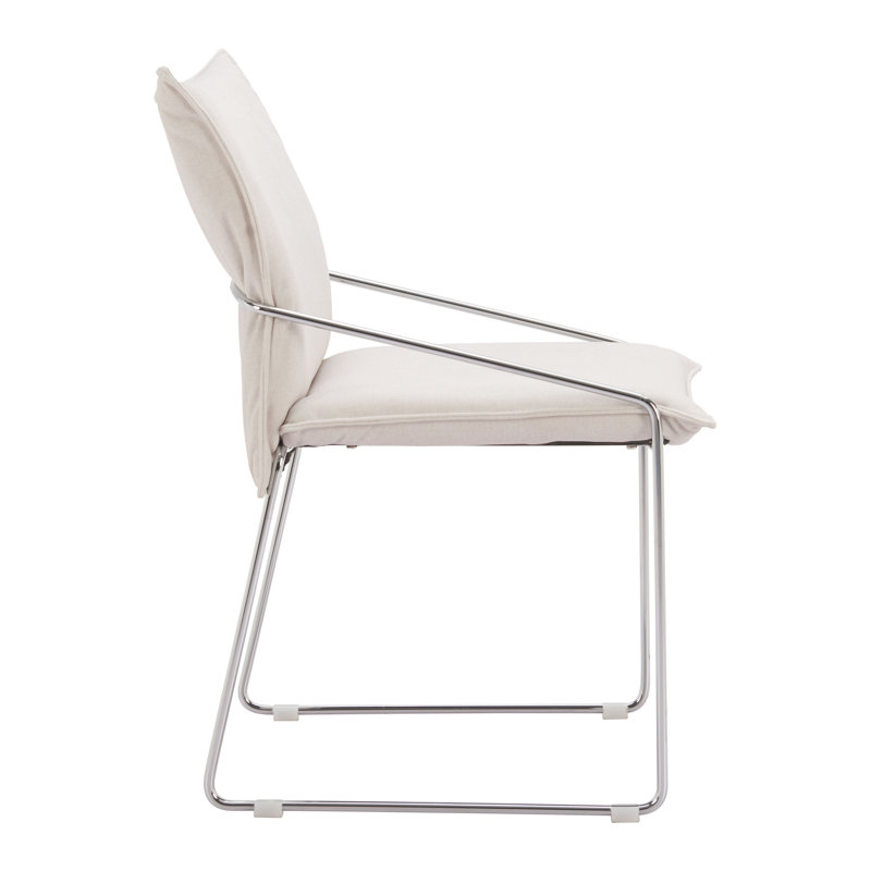 Ensemble de 2 chaises de salle à manger Pola (blanc)
