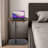 C-Shaped Height Adjustable Side Table