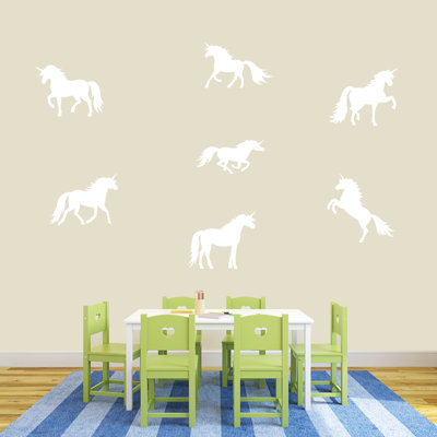 Adhésif décoratif licorne
