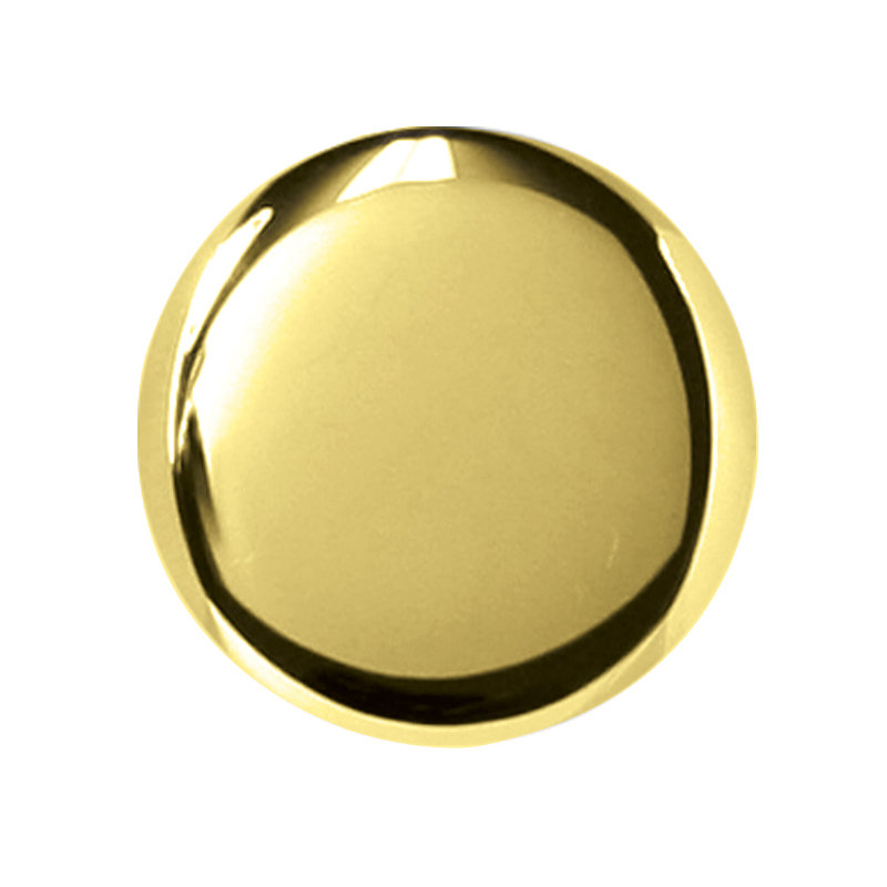 Robinet de douche à contrôle de débit 1/2 po, Laiton poli par dépôt physique en phase vapeur