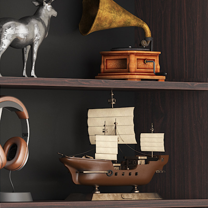 180cm H x 80cm W Standard Bookcase, Sandalwood