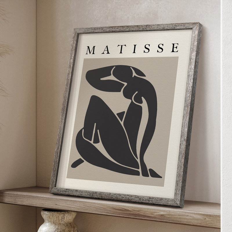 Matisse Ccclxxx, reproduction encadrée, reproduction encadrée, H 11 po x l 9 po