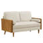 Kellan Performance Velvet Sofa In Walnut Alabaster-105770602-105770607-105770600