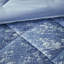 Luxury Twin/Twin Xl Comforter - Periwinkle Blue Velvet With Comforter, , 2 Shams, 1 Pillow, Machine Washable Bedding In Diamond Sham,-125166600-125166598
