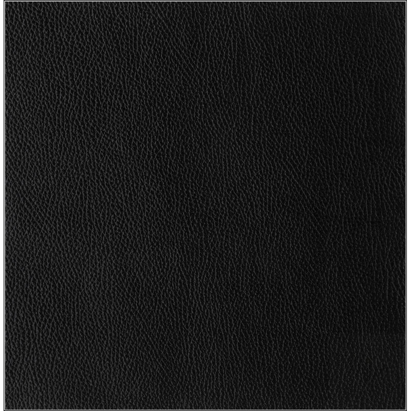 Canapé en cuir italien Top Grain, Noir, noir, noir, noir